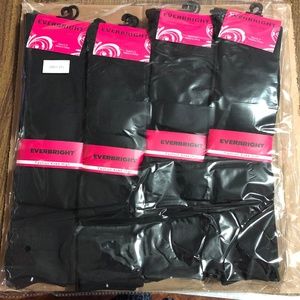 12 Pairs - Black Knee High Socks